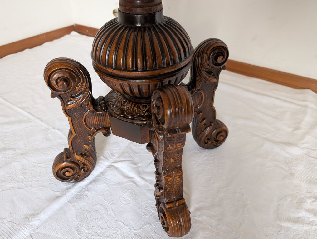 Column floor lamp - Wood - Coat rack / Stand #2.1