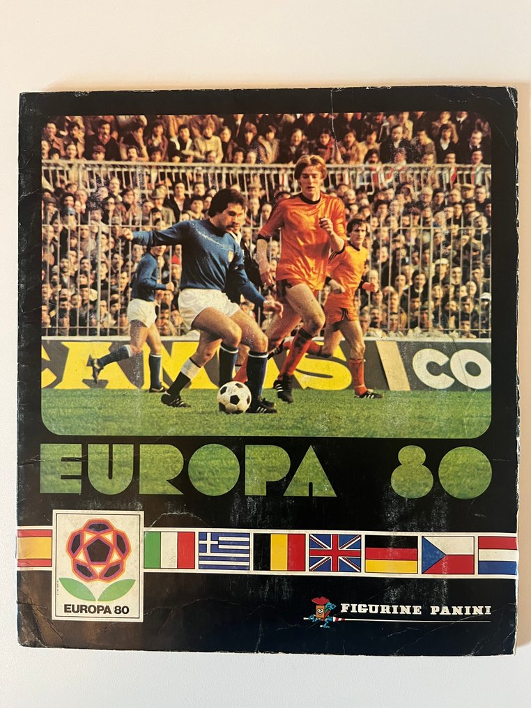 Panini Europa 80 - Platini/Panenka/Schuster etc - Complete album + Sealed Pack - Good (GD) #3.2