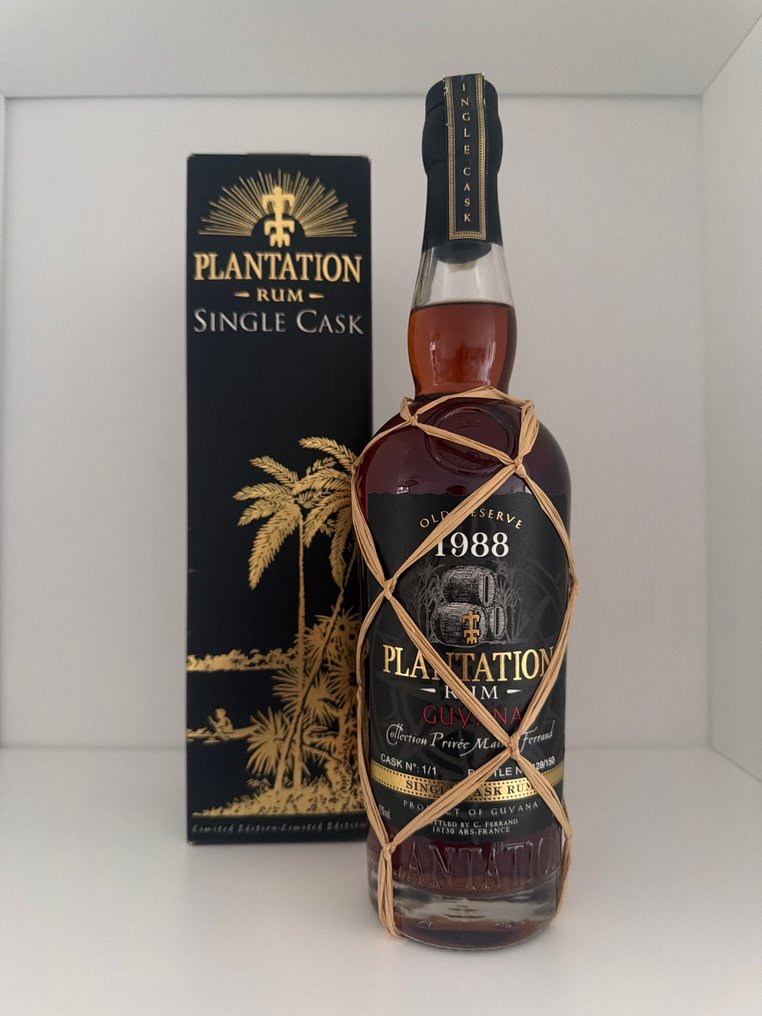 Plantation 1988 - Guyana Single Cask – Old Reserve    - b. 2013  - 70cl #1.0