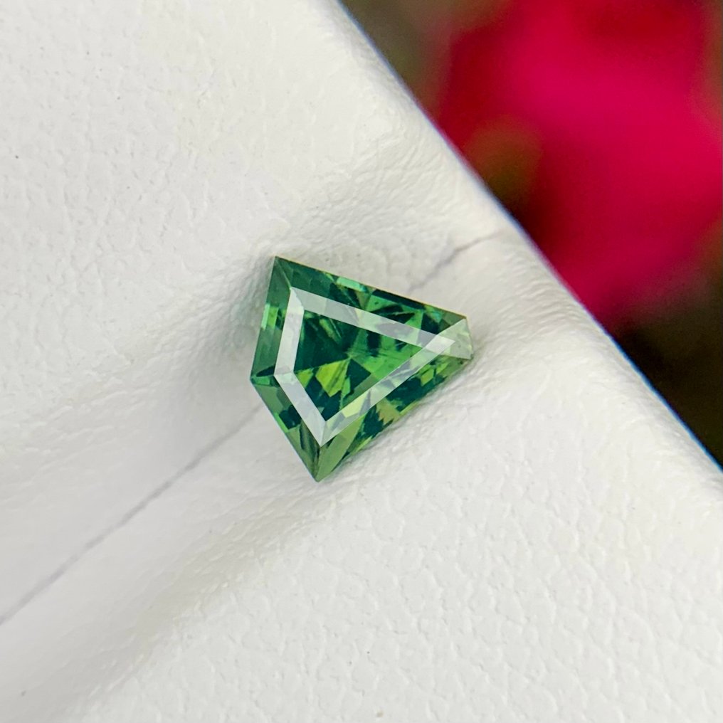 Sans prix de réserve - 1 pcs  Bleu, Vert Saphir  - 1.05 ct - International Gemological Institute (IGI) - Saphir sarcelle taille fantaisie #3.2