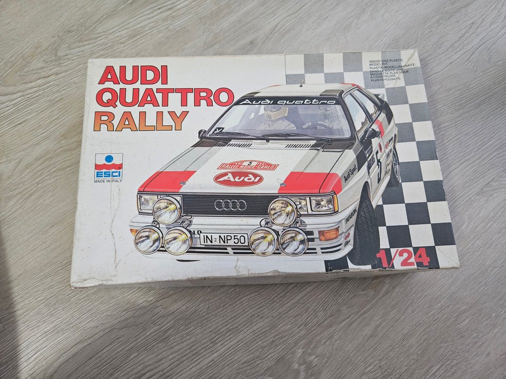 ESCI 1:24 - Model kit - Audi Quattro Rally #1.0