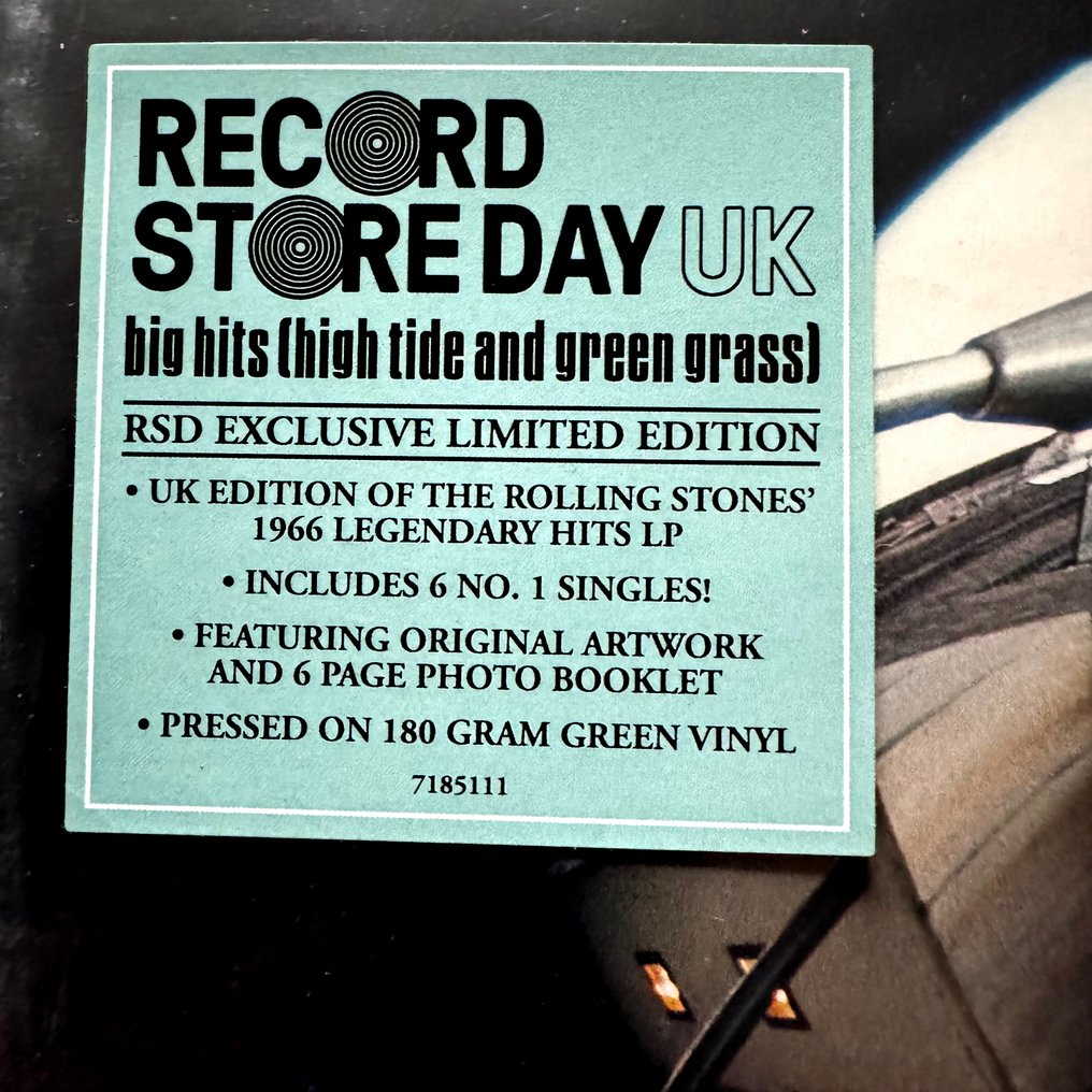 Rolling Stones - Big Hits (High Tide And Green Grass) [RSD coloured vinyl  pressing] - LP - Sortie pour le Record Store Day - 2019 #1.0