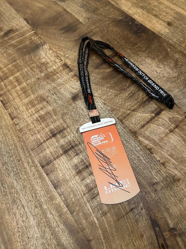 Red Bull Racing - formule 1 - Max Verstappen - 2025 - VIP pass #3.2