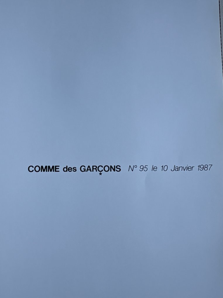 Sheila Metzner - Comme des Garçons n*95 - 1987 #1.0