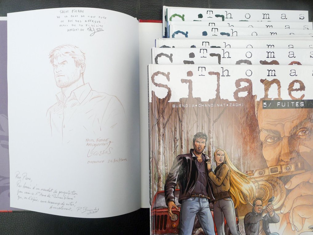 Thomas Silane T1 à T10 + dédicace - Série complète - 10x C - EO/Ré - 10 Album - 2004/2017 #1.0