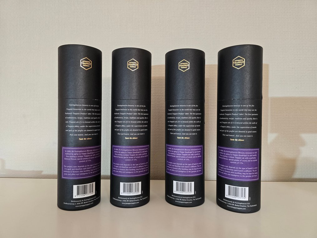 La Trappe - Oak Aged Batch 38 - 37.5cl -  4 bottles  #1.0