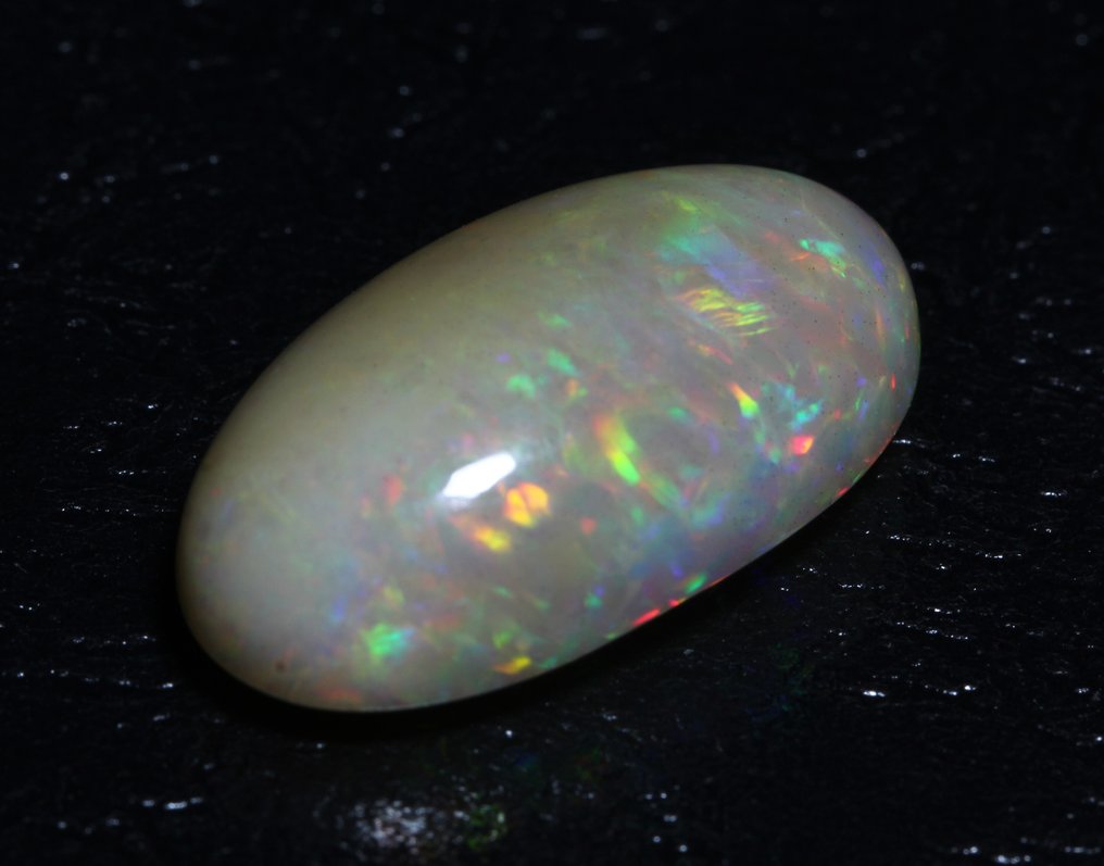 No reserve price Brown Opal  - 14.42 ct - Instituto Gemólogico Español (IGE) - Intense Color Play #4.3