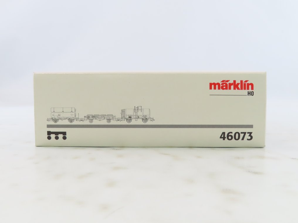 Märklin H0 - 46073 - Model train freight wagon set (1) - Three-piece car set 'Zeppelin' - K.Bay.Sts.B, K.W.St.E. #4.3