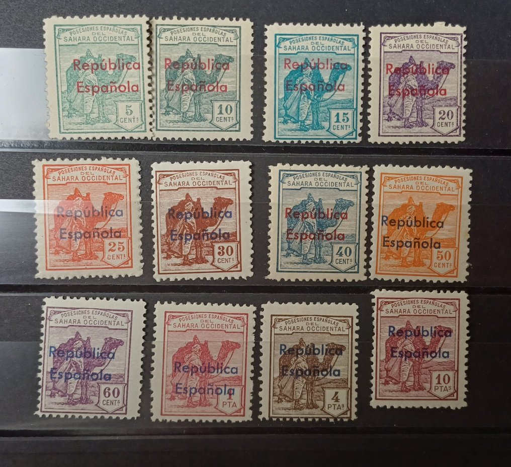 Spanish Sahara 1932/2025 - Overloaded camel series - Edifil N36B/47B #1.0