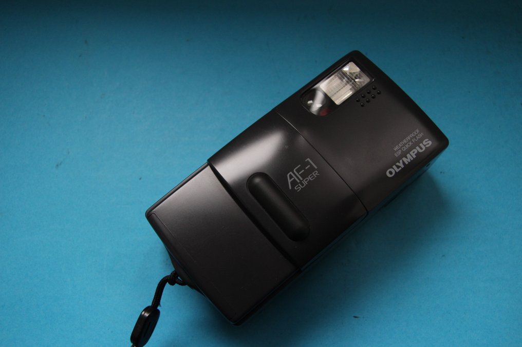 Olympus AF-1 Super with leather case Fotocamera compatta analogica #2.1
