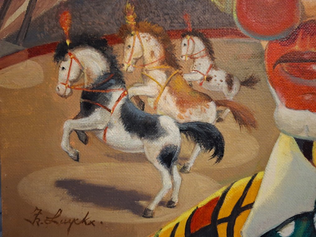 Frans Luyckx ( 1923-1997) - ,,Circusclown" #4.3