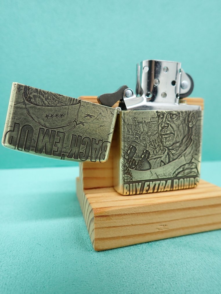 Zippo - Zippo Custom - Dwight D. Eisenhower - Ohne mindestpreis - Feuerzeug - Messing #3.2