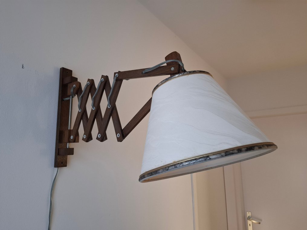 Scherenlampe - Holz - Schaarlamp #1.0