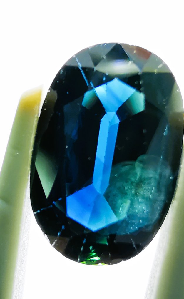 χωρίς τιμή ασφαλείας - 1 pcs  Μπλε Ζαφείρι  - 2.95 ct - Instituto Gemólogico Español (IGE) - Ταϊλάνδη / ζέστη #3.2