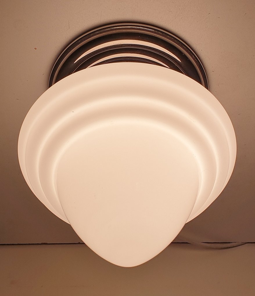 GISO (Gispen) - Hanging lamp - Acorn - Opaline glass #2.1