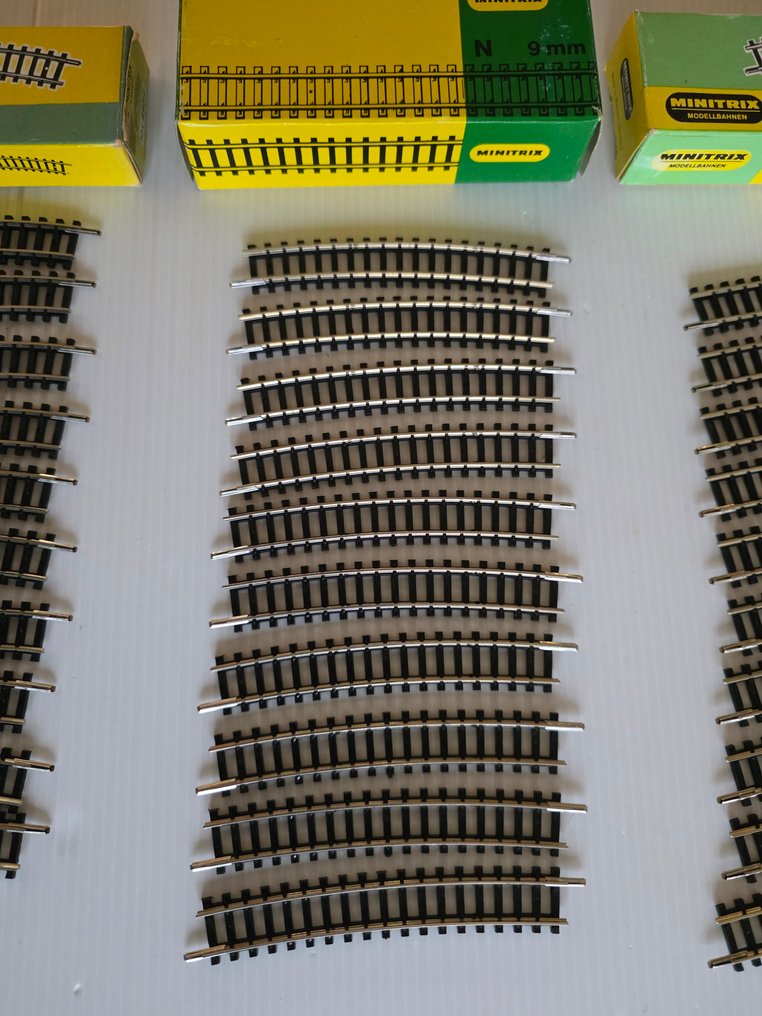 Minitrix N - 4928/4918/4927/4984 - Modelltogspor (40) #2.1