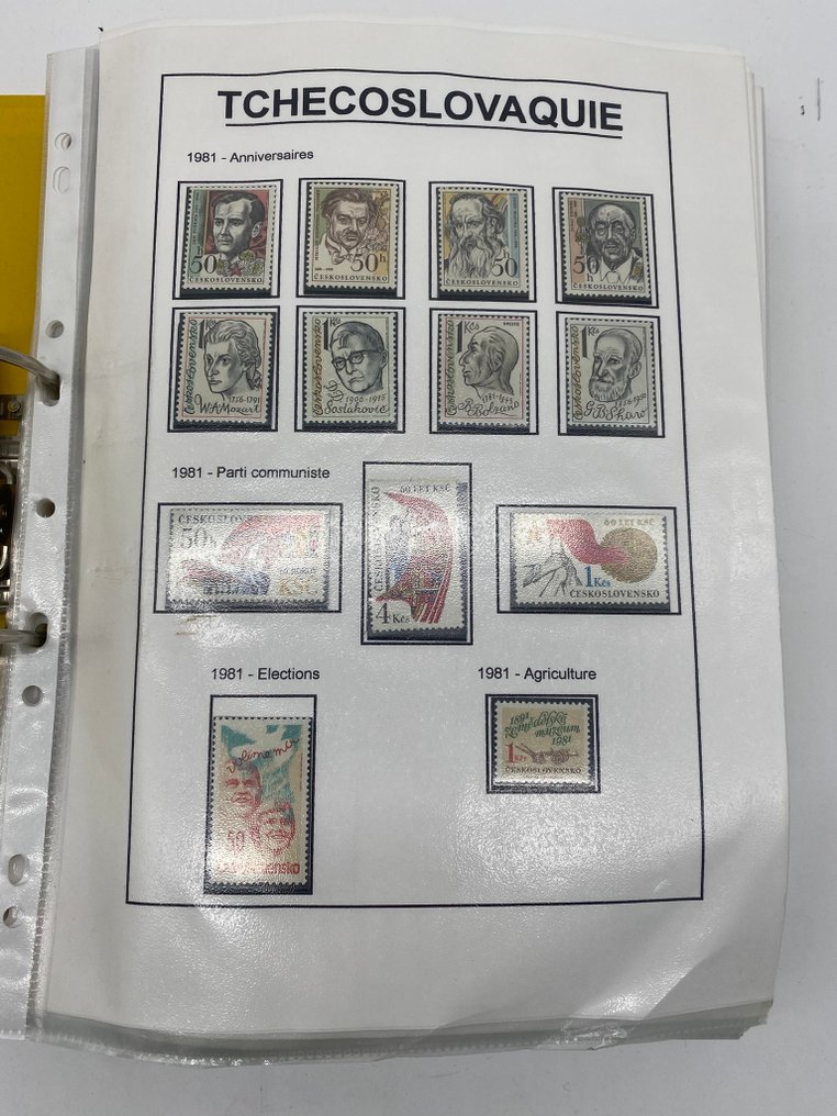 Czechoslovakia 1981/2015 - Large new collection in 3 albums #2.1