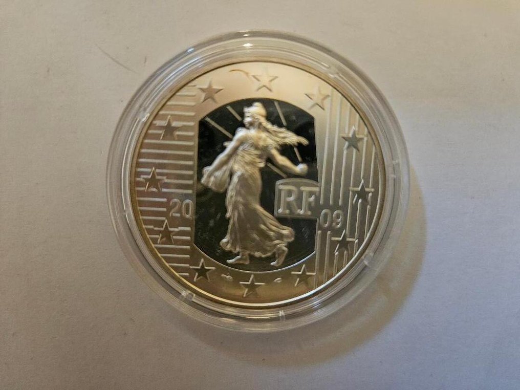 Γαλλία. 10 Euro 2009 "La Semeuse" Proof  (χωρίς τιμή ασφαλείας) #2.1