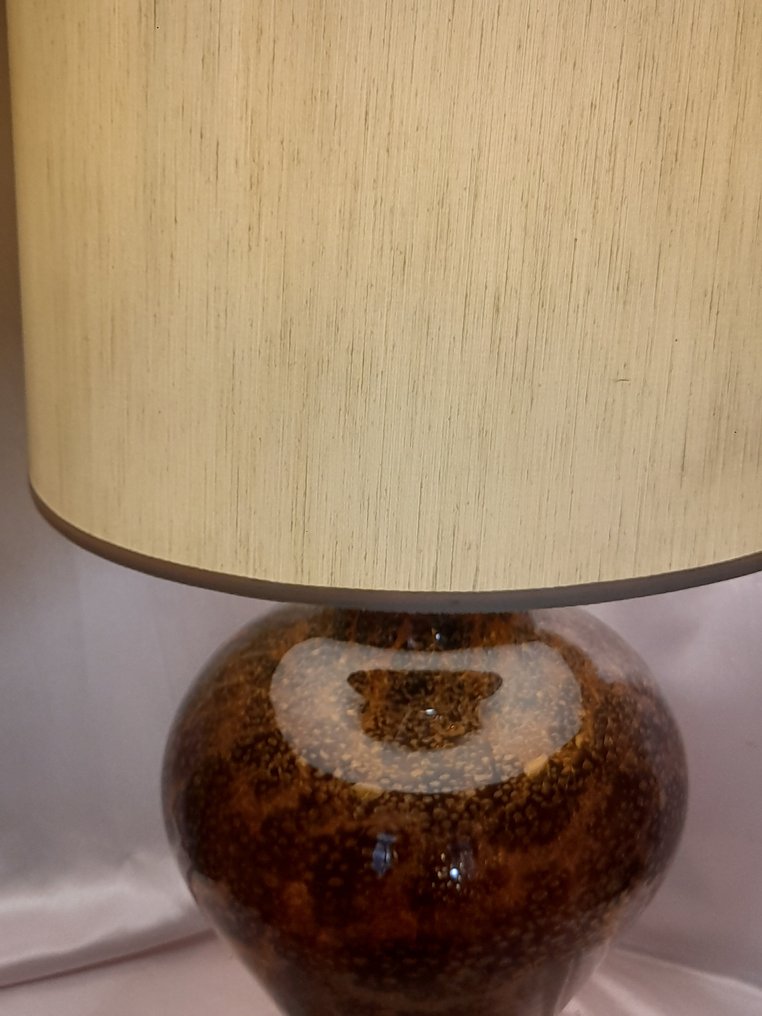 Bordlampe - glasmetalstof #2.1