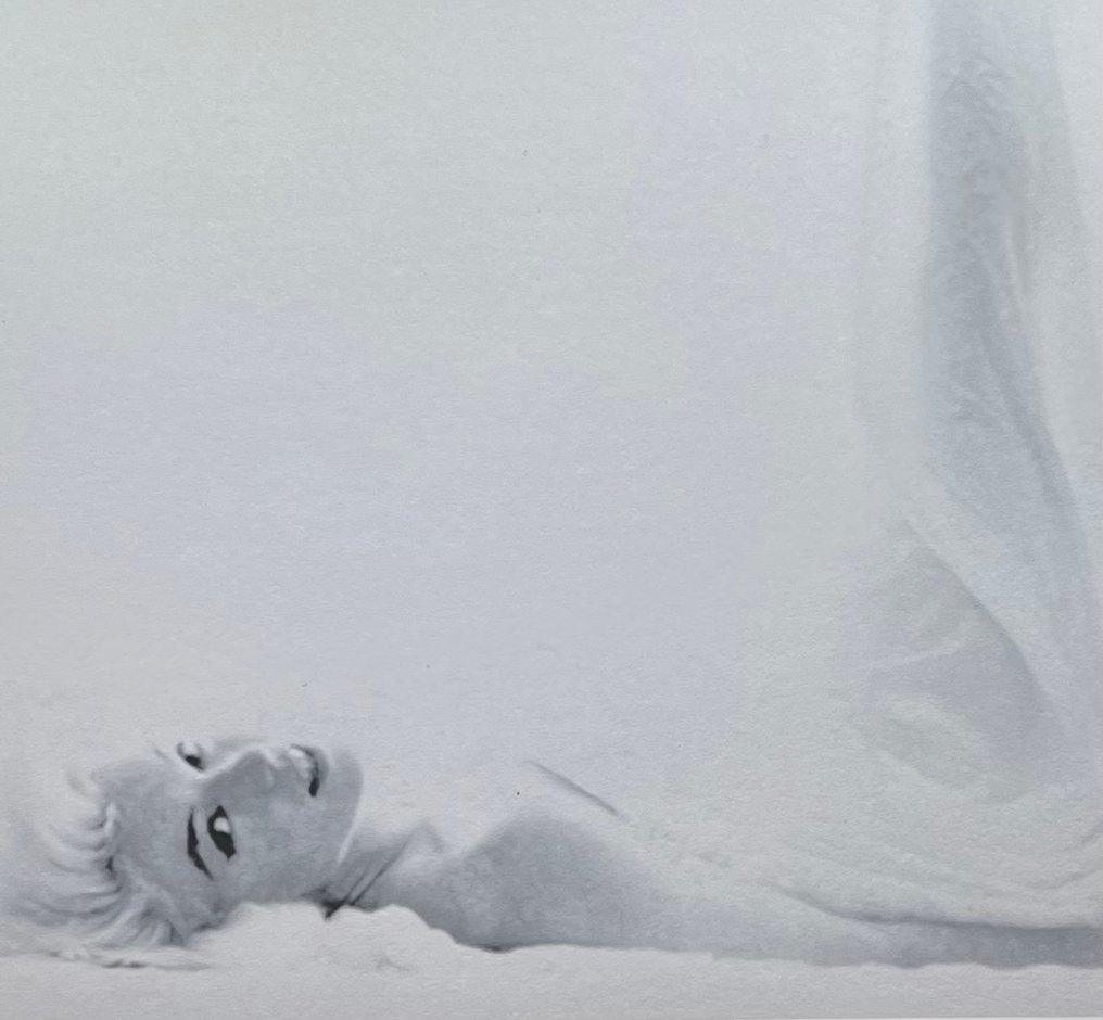 Bert Stern (1929–2013) - Famous Marilyn Monroe "Tornado" on the bed #1.0