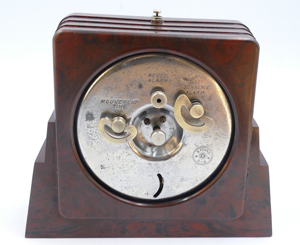 Ξυπνητήρι - Bayard -   Ορείχαλκος, Ξύλο - 1940-1950 #3.2