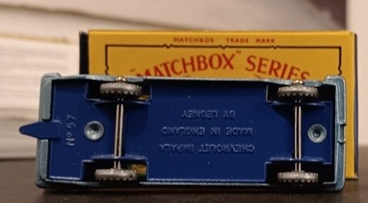 Matchbox - Model car - Matchbox Series Lesney 57 Chevrolet Impala, Boxed #4.3