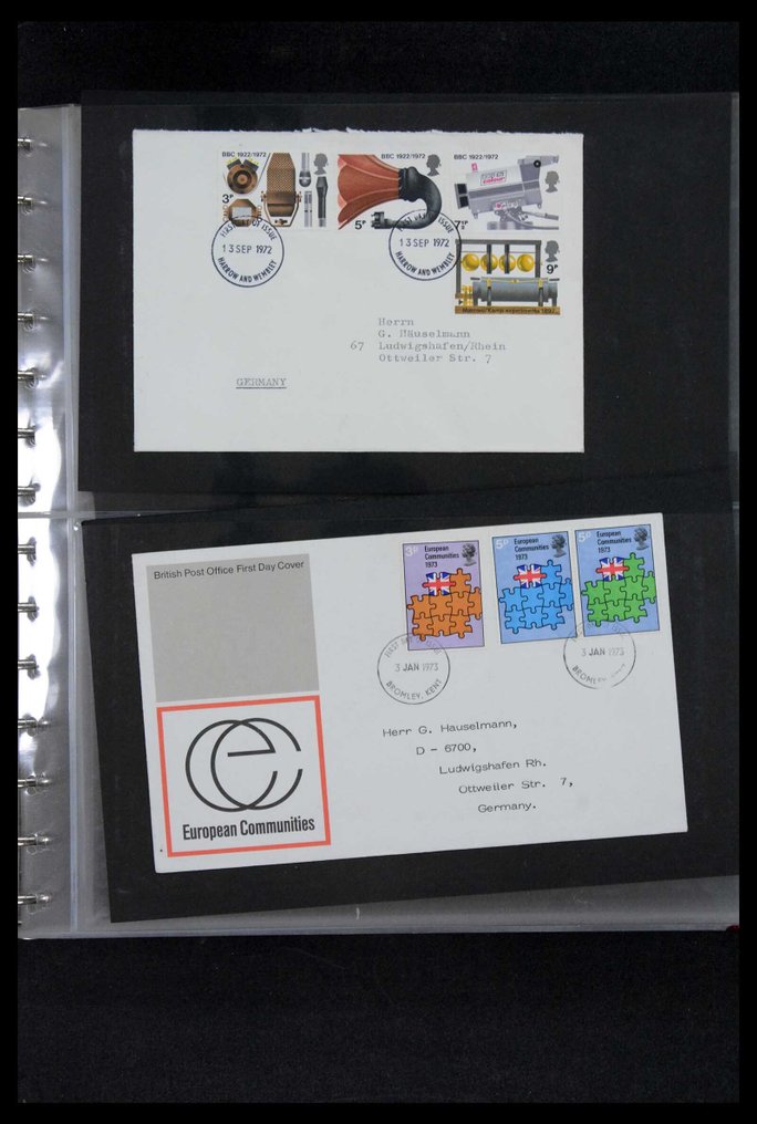 Storbritannien 1949/2014 - Två Great Britain FDC-samlingar inklusive gamla FDC:er. #1.0