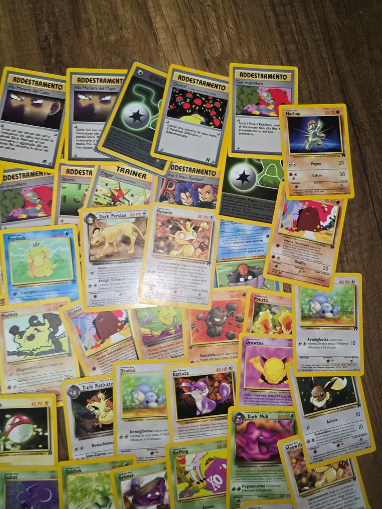 Pokémon - 119 Card - Flareon, Machoke, Charmander WOTC 1ST EDITION ROCKET Prima ediție - Various sets #4.3