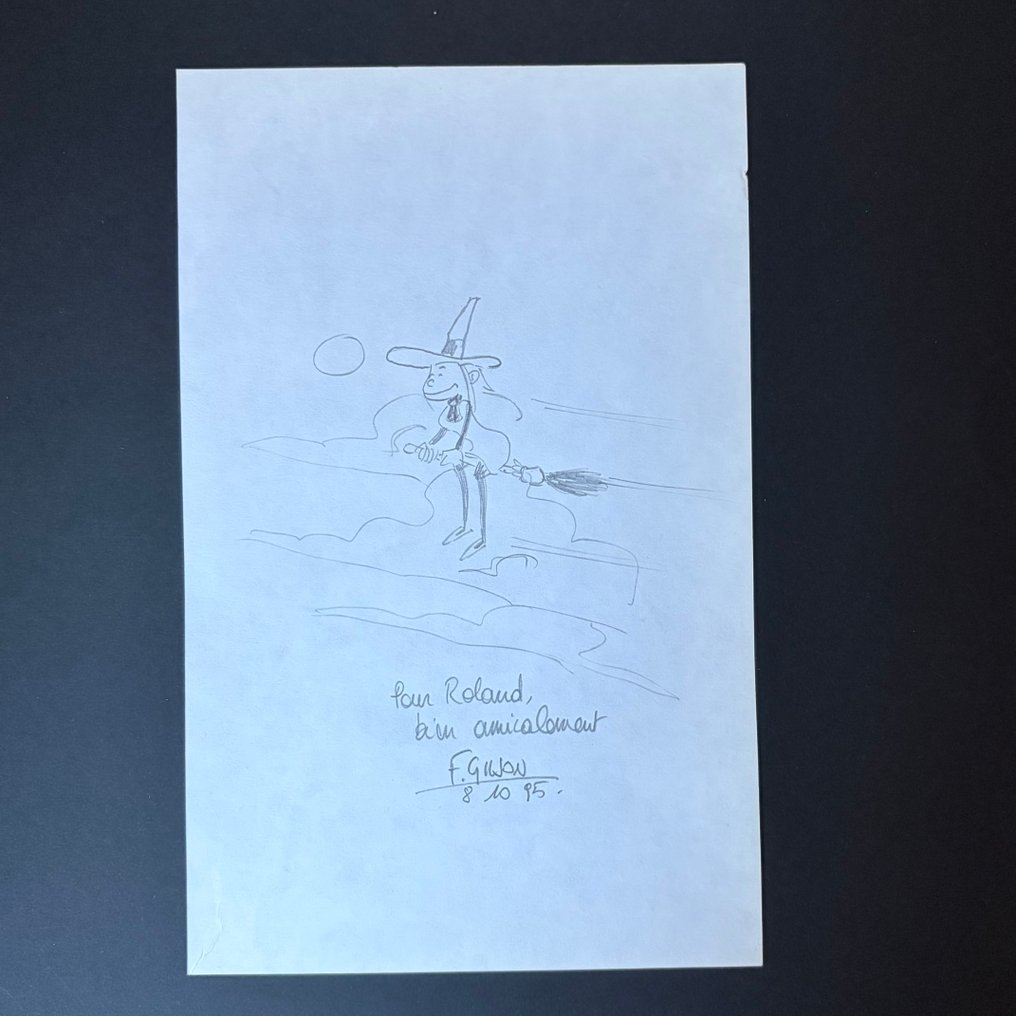 Dany / Olivier Wozniak / Magda / Gilson - 4 dessins originaux dédicacés #4.3