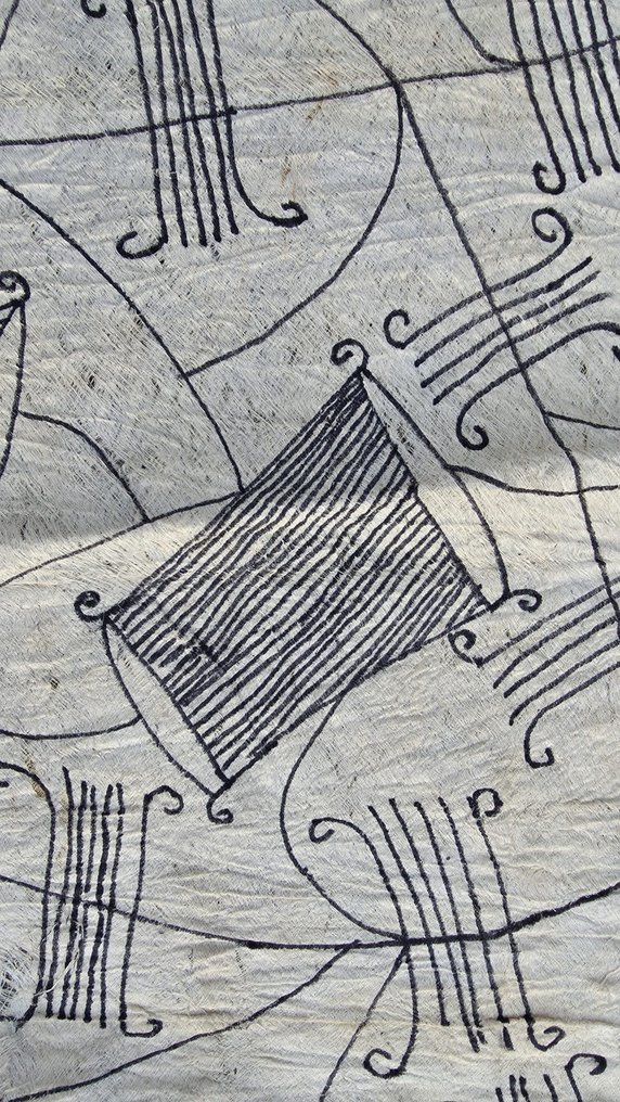 Tapas pygmée mbuti. - Congo RDC (Ingen mindstepris) #4.3