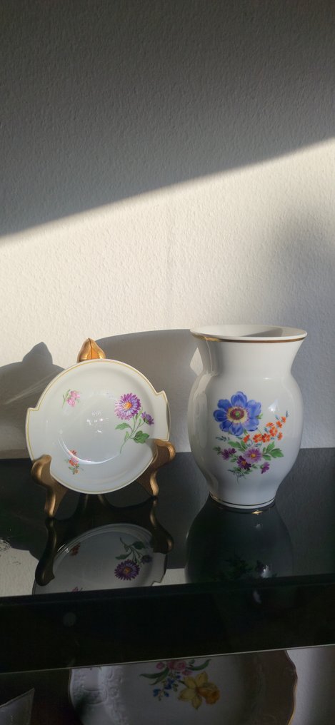 Meissen - Direktor Max Adolf Pfeiffer - Vase (2) - Porcelain - First choice #1.0