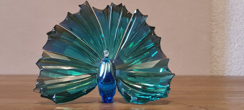 Swarovski - Αγαλματίδιο - SCS - Annual Edition 2015 - Peacock Arya - 5063694 - Box + Certificate - Κρύσταλλο, Γυαλί #1.0