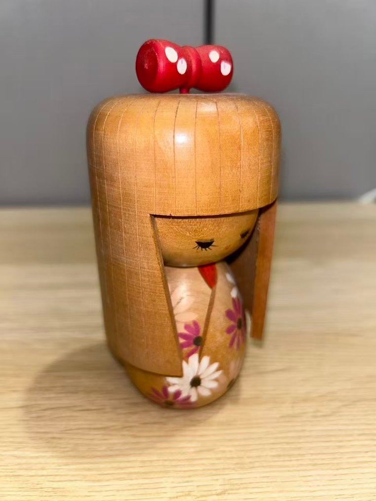 Estatueta, Mustard Seed Doll - 15 cm - Madeira #2.1