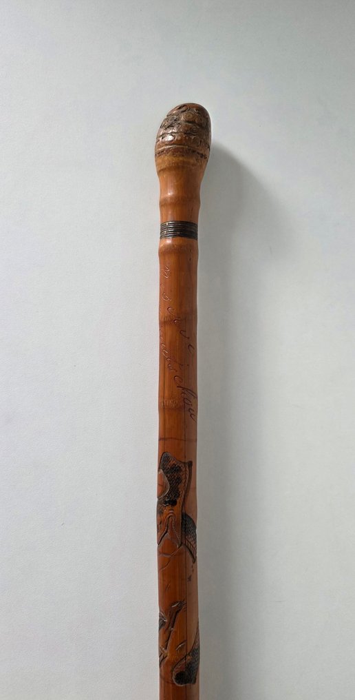 德國 - 竹制后备兵棒 - 德国殖民地胶澳（1898-1914） - 軍用配件 #2.1