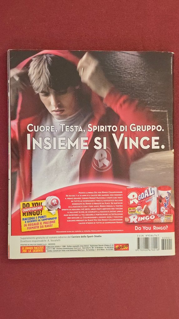 2007/08, 2008/09 Panini Calciatori - 2 完整專輯 - Good (GD) #4.3