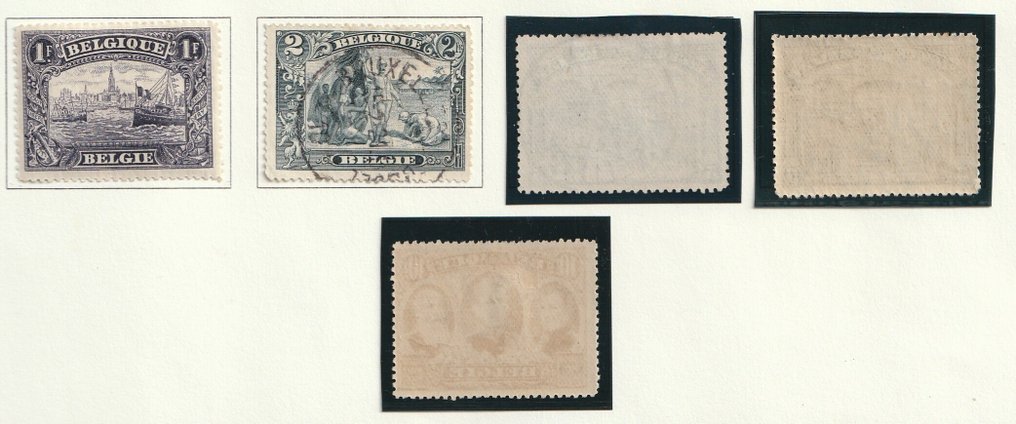 Belgio 1914/1920 - Serie complete e incomplete del periodo #2.1