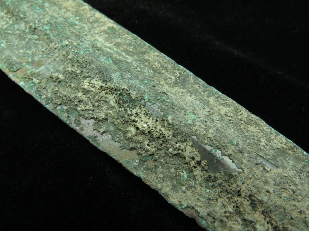 Εποχή του Χαλκού Μπρούντζος Μεγάλη κεφαλή δόρατος - 48 cm  (χωρίς τιμή ασφαλείας) #3.2