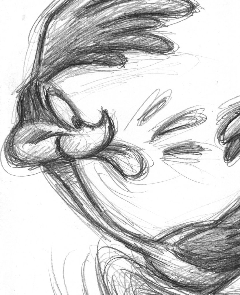 Joan Vizcarra - Crayon original - Wile E. Coyote & Road Runner “Eternal Chase” – Hand Signed #4.3