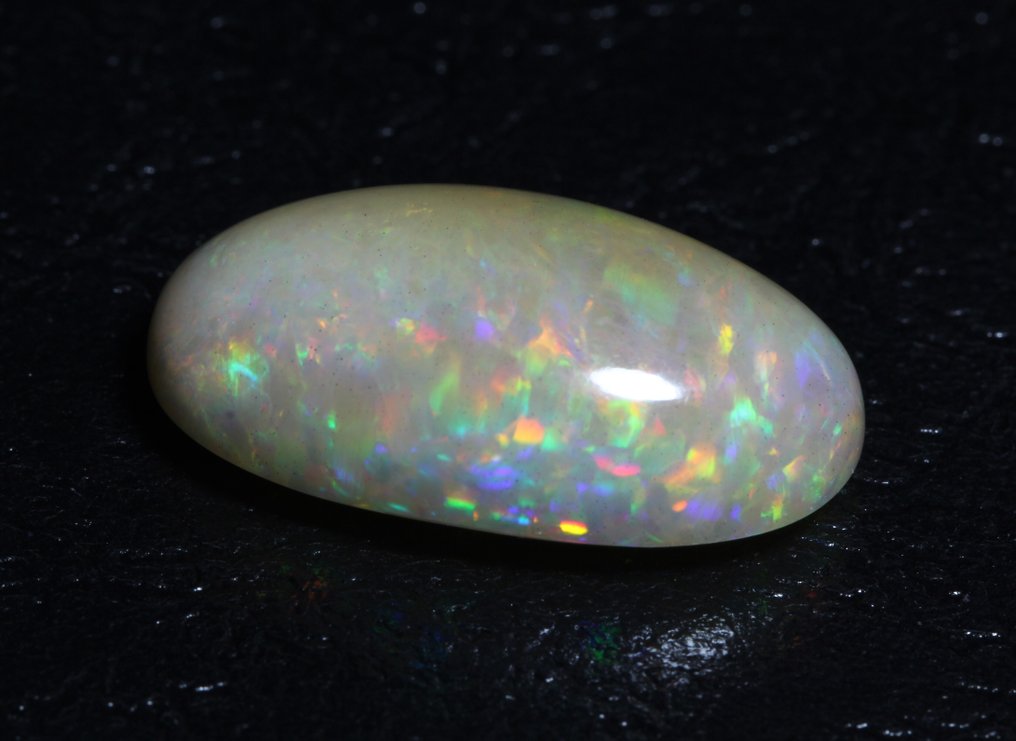 No reserve price Brown Opal  - 14.42 ct - Instituto Gemólogico Español (IGE) - Intense Color Play #1.0