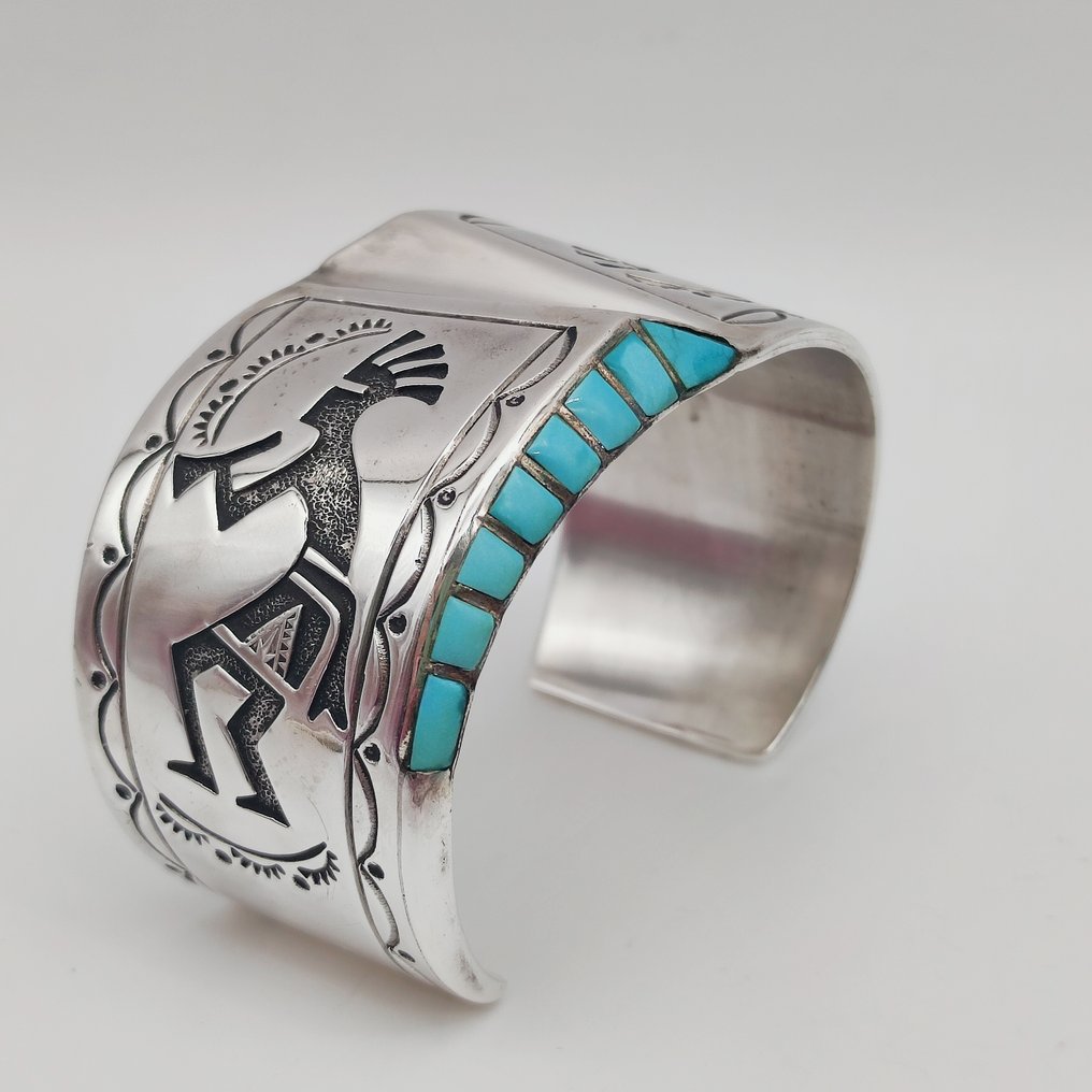 手镯 - 美国 Leonard Jim - Navajo  (没有保留价) #1.0