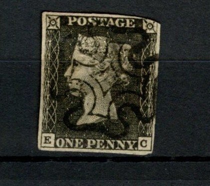 Μεγάλη Βρετανία  - Penny Black - Queen Victoria #1.0