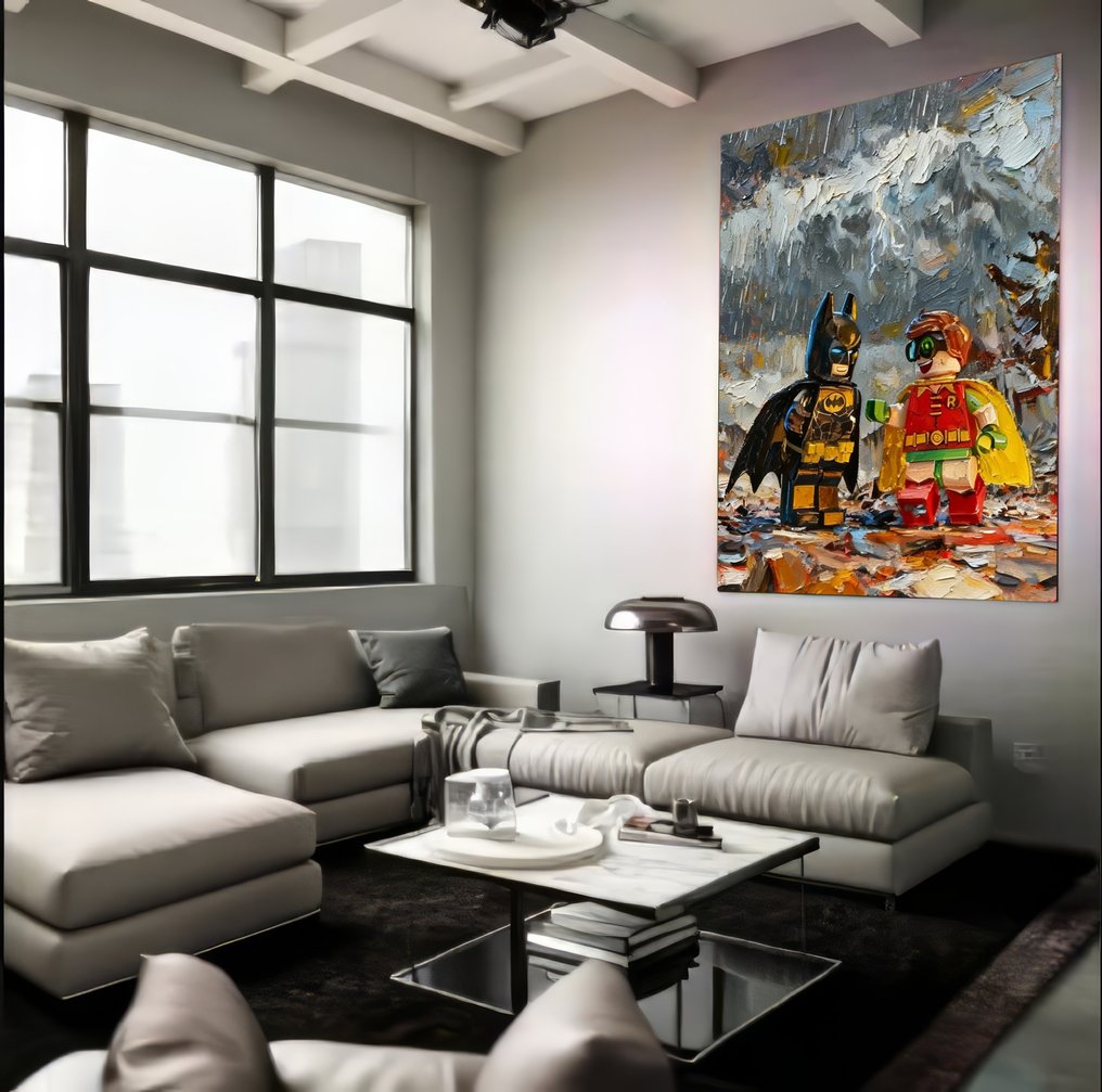 Jacob Hitt - does Batman and Robin Lego w/COA  XXL #3.2