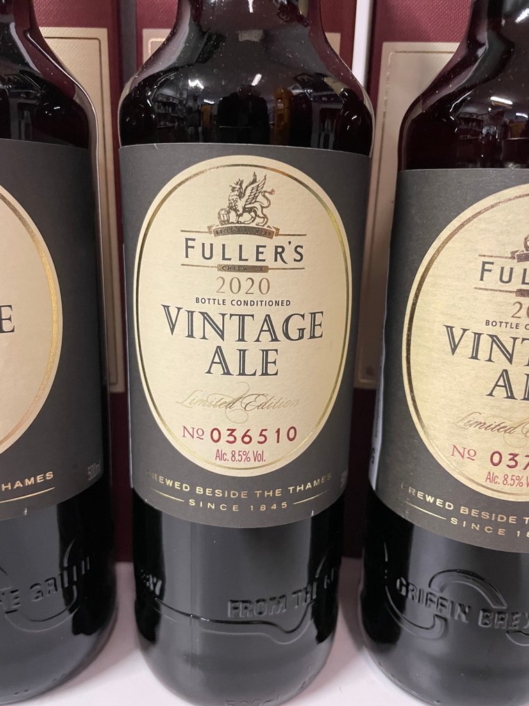 Fuller's - Vintage Ale 2018, 2019, 2020 & 2022 - 50 cl - 4 flasker #3.2