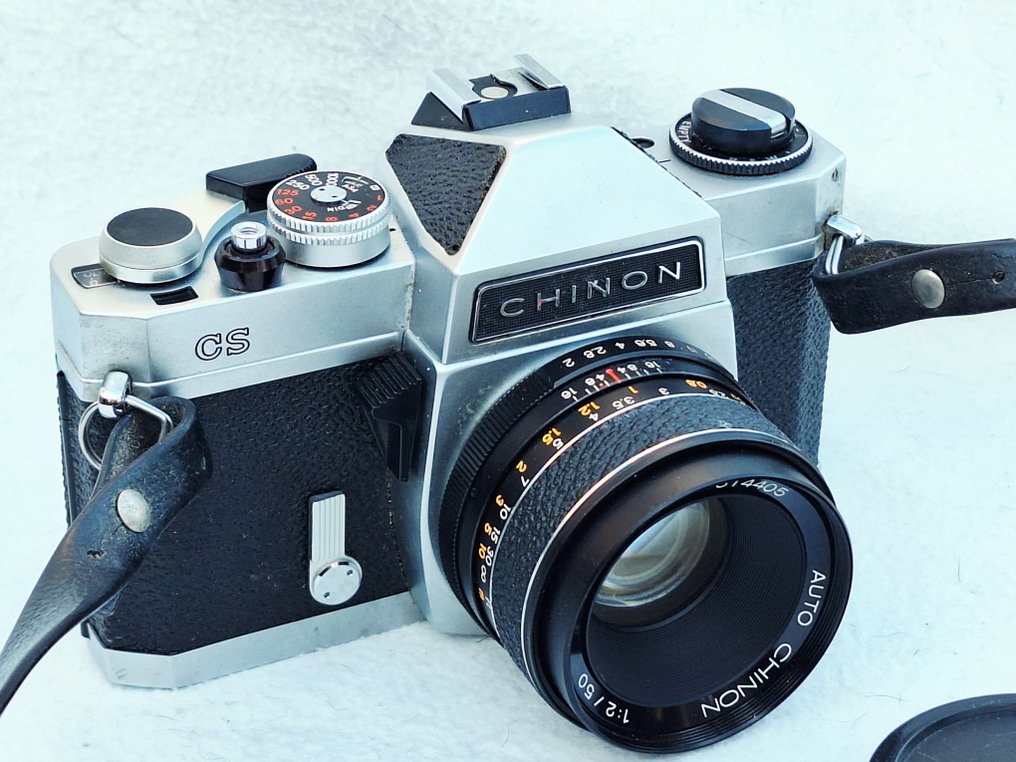 Chinon CS + Auto Chinon 2/50mm | Αντανακλαστική φωτογραφική μηχανή με μονό φακό (TLR) #1.0