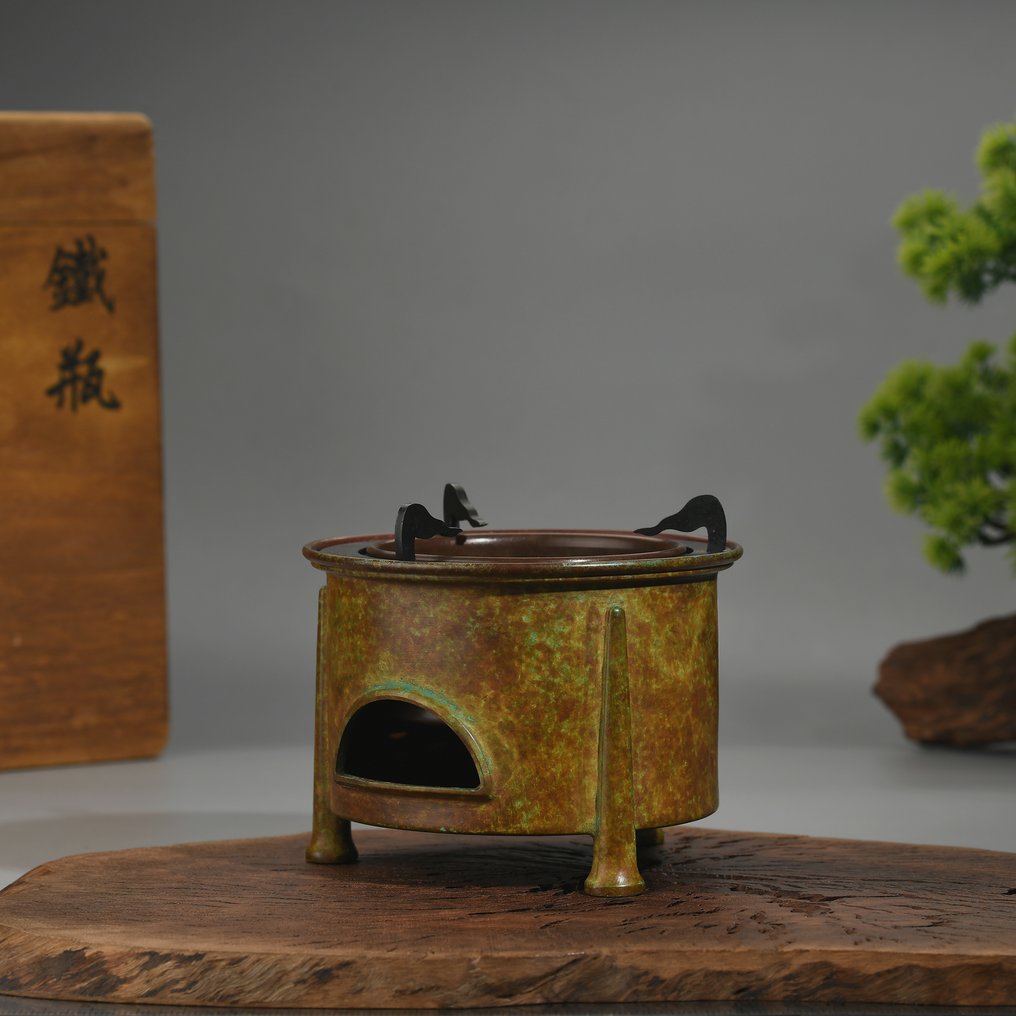 Stufa di bronzo giapponese - Bronzo - Giappone #1.0