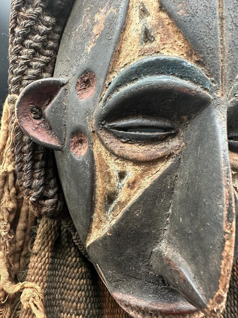 跳舞面具 - ibo - 尼日利亞 - 伊博舞蹈面具  (沒有保留價) #3.2