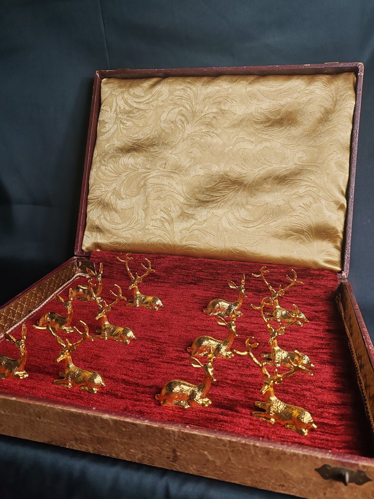 餐刀架 (12) - 镀金青铜 #1.0