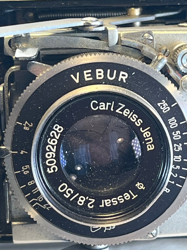 Welta Welti Ic ( 1956 ) met Tessar 2,8/50mm | Analogt sammenleggbart kamera #2.1