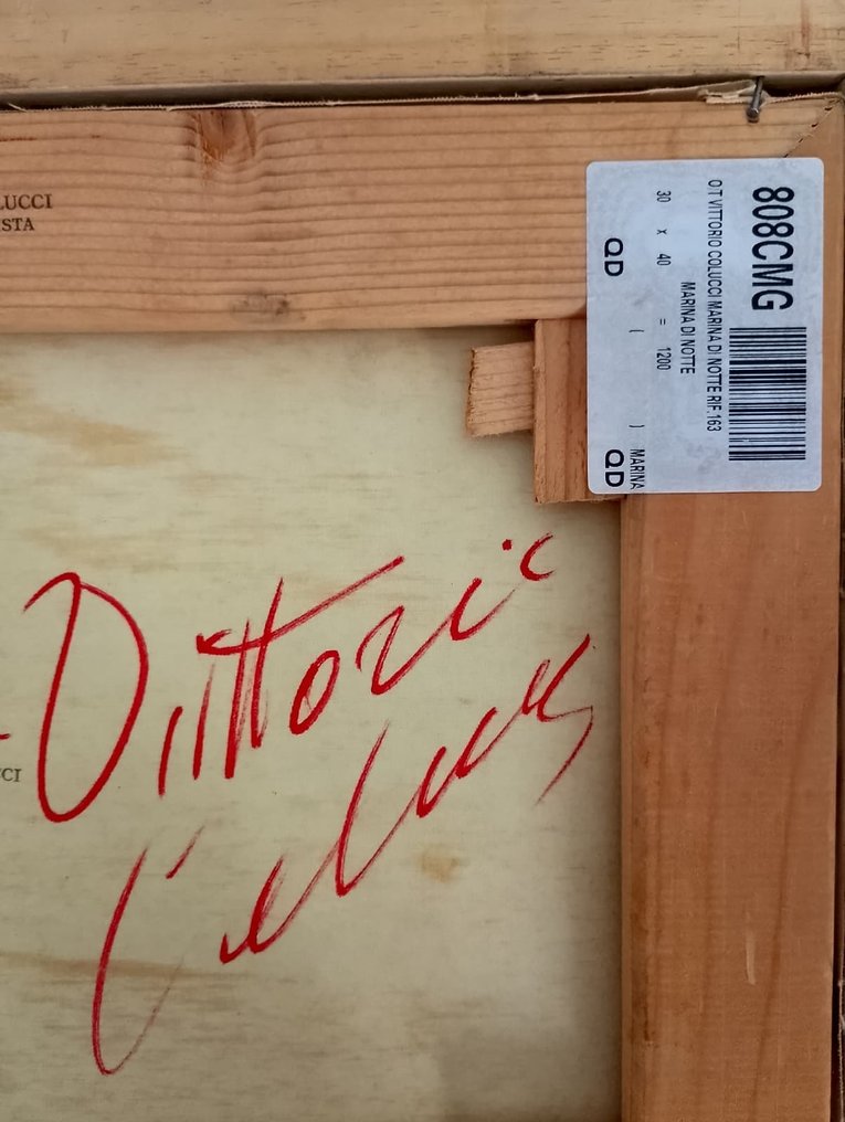 Vittorio Colucci (1935) - Marina di notte #1.0