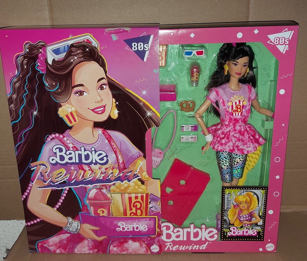 Mattel  - Barbie dukke Barbie "Rewind",de 2022,Sérire rétrov*Édition Années 80",NEUVE ' #1.0
